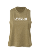 Lividum - Women's Racerback Crop Top