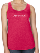Personal Racerback Tank Woman