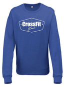 Crossfit Geel Sweatshirt Woman V2 Royal Blue