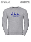 Olicsa - Sweatshirt Grijs - Antwerp Skyline