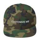 DIY - Snapback Hat - Embroidery