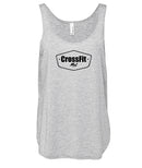 Crossfit Mol - Flowy Slide Slit Tank