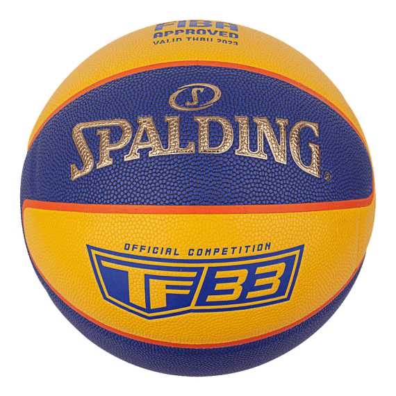 Spalding TF-33 Gold – Yellow/Blue 2021 Sz6 Composite Basketball