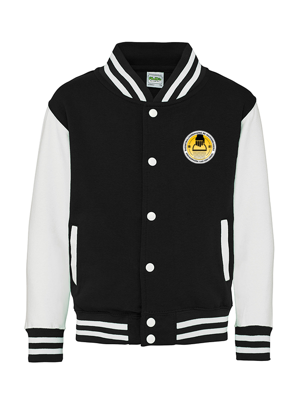 Waterdragers - Black & White Varsity Jacket (Kids & Adults)