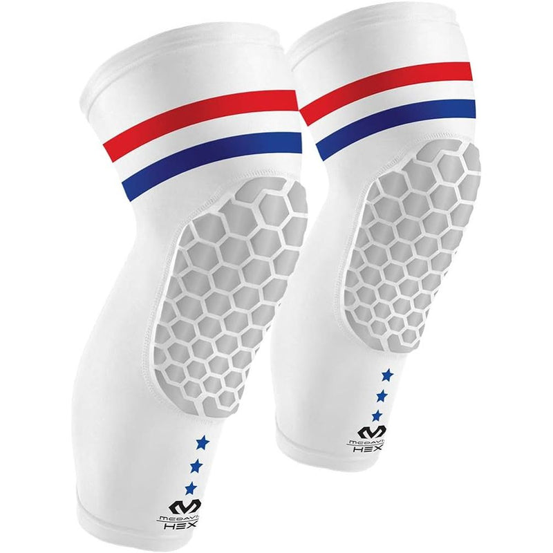 McDavid KneeSleeves 6446 AllStar Edition White