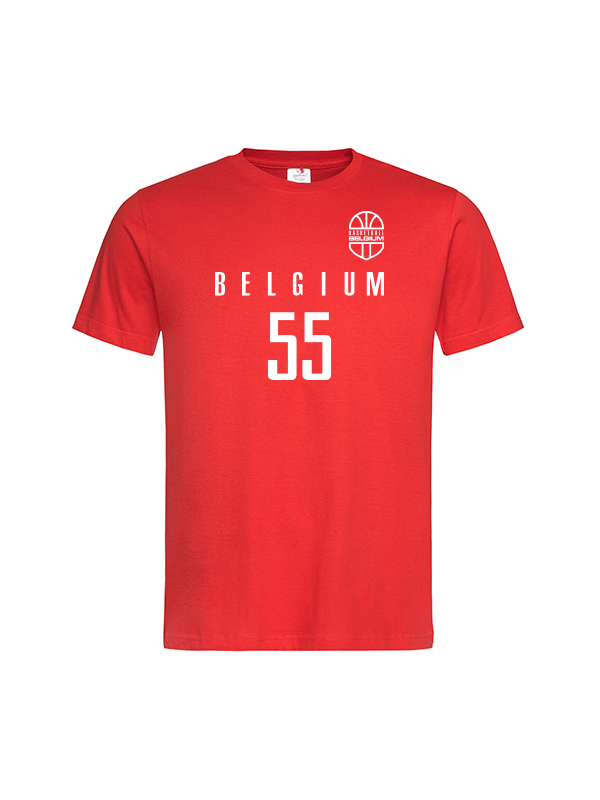 Belgian Cats - Players Red T-Shirt (Adults Unisex)