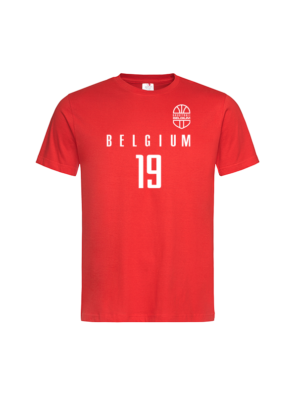 Belgian Cats - Players Red T-Shirt (Adults Unisex)