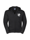 EAGLES - Hoodie Zipper Navy