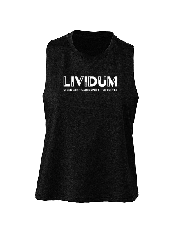 Lividum - Women's Racerback Crop Top