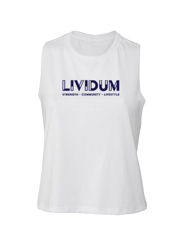 Lividum - Women's Racerback Crop Top