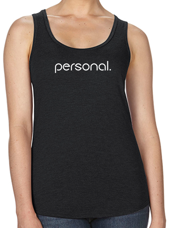 Personal Racerback Tank Woman