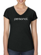 Personal V-Neck Tee Woman