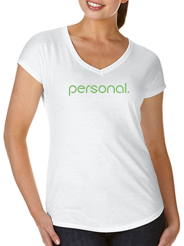 Personal V-Neck Tee Woman