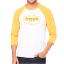 Crossfit Geel Baseball shirt