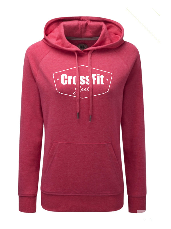 Crossfit Geel Hoodie Woman v2 Pink