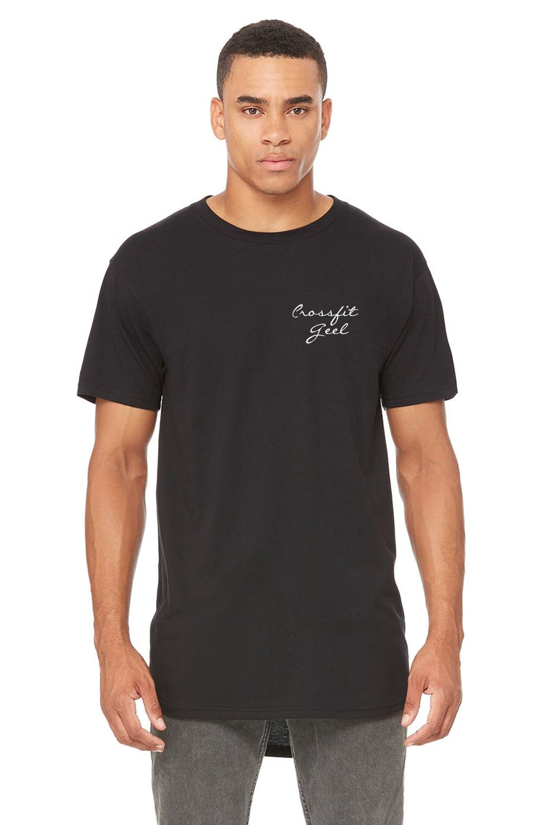 Crossfit Geel T-shirt Long Body