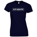 Elite Athletes - Framed Fitted T-shirt Woman