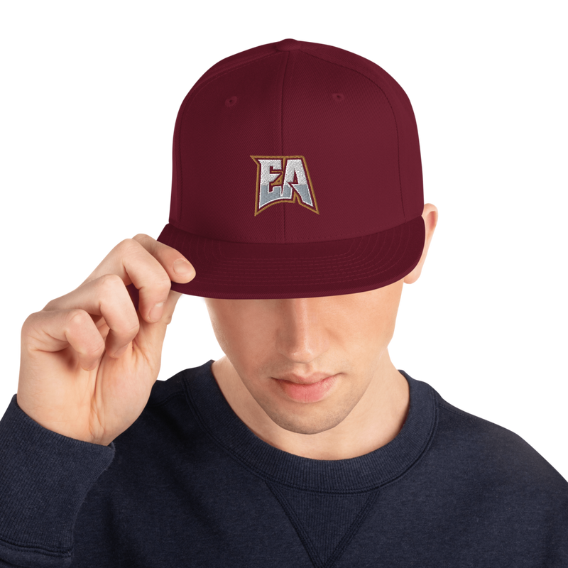EA Snapback Hat geborduurd logo