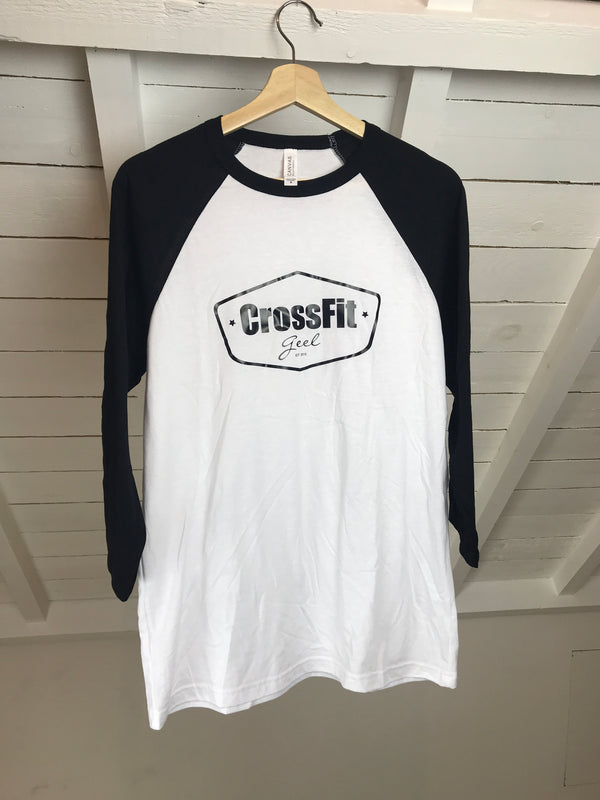 Crossfit Geel Baseball Shirt - Unisex OUTLET