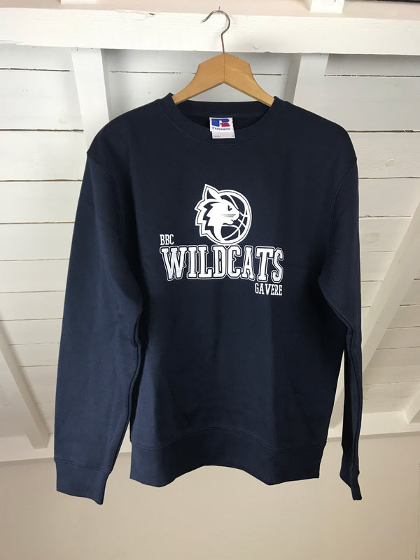 Wildcats Full Navy Sweatshirt - Unisex OUTLET