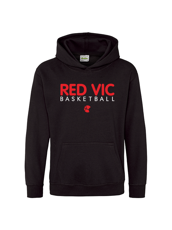 Red Vic - Basketball Hoodie (Kids)