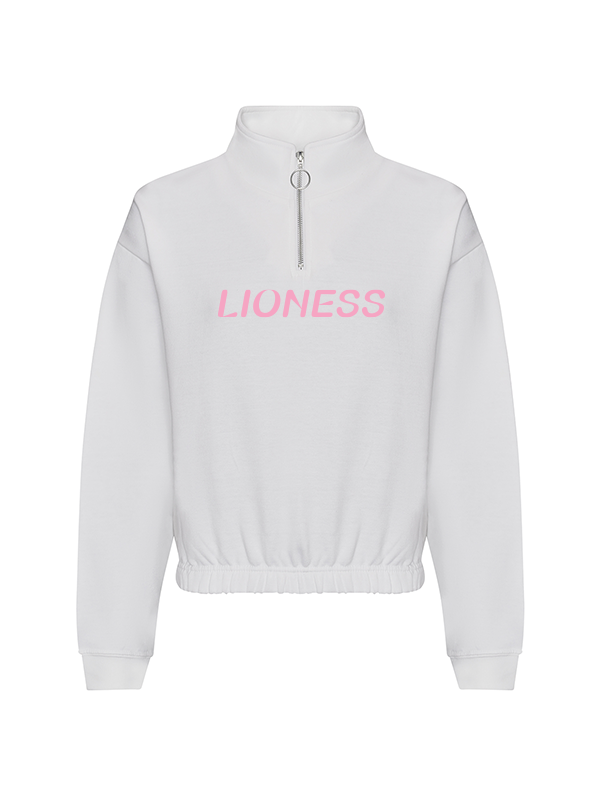 Lioness - Cropped 1/4 Zip Sweat