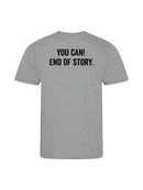 Crossfit Mechelen - Basic - You Can! End Of Story. - T-shirt (M/F)