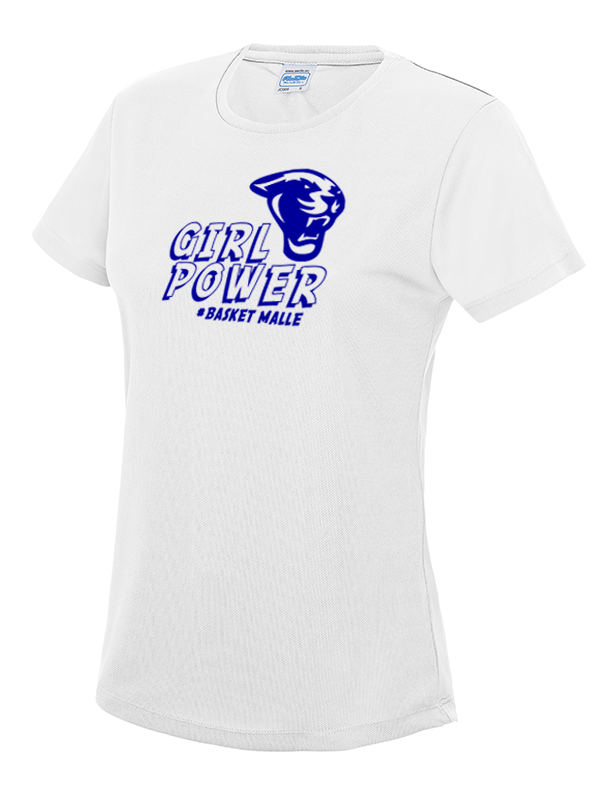 Malle Basketball - Girlpower Tshirt (Ladies)