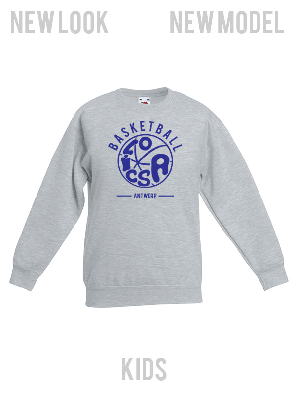 Olicsa SWEATER Grijs KIDS - Nieuw Logo