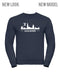 Olicsa - Sweatshirt Navy - Antwerp Skyline