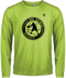 Warm Up / Shooting shirt Lime Dry Fit