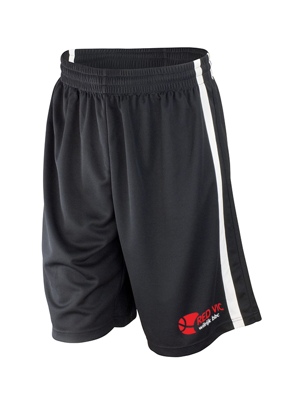 Red Vic - Basketball Shorts (Adults)