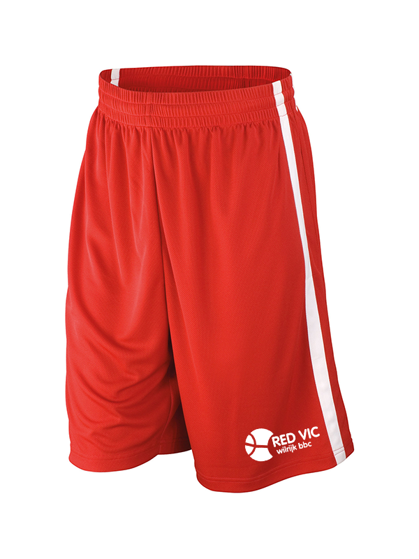 Red Vic - Basketball Shorts (Adults)