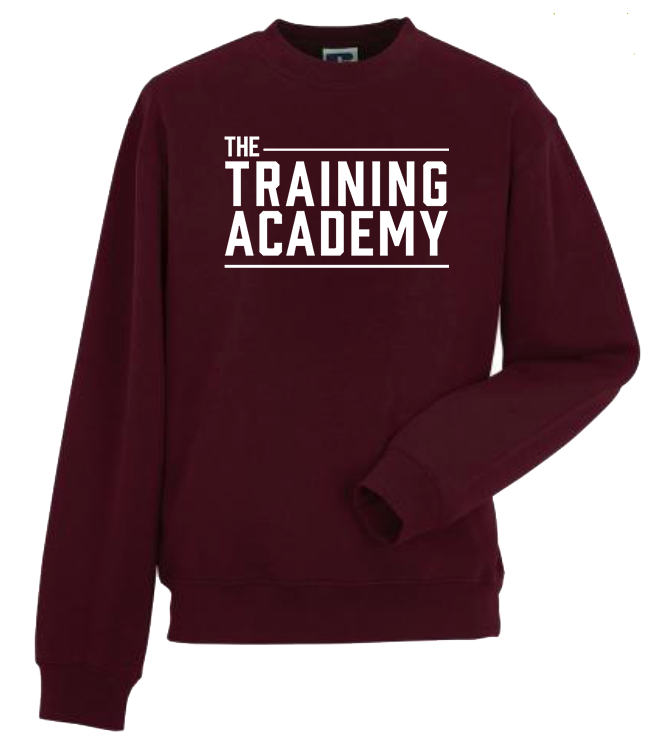 The Training Academy Sweatshirt Burgundy
