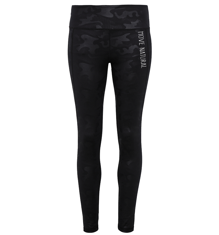 Move Natural - Ladies Legging Black Camo