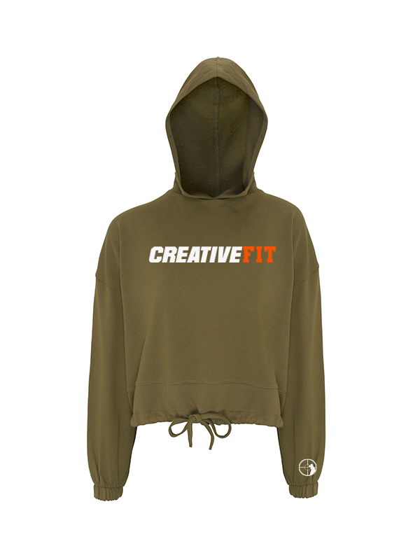 CreativeFit - Cropped Oversize Hoodie (Women)