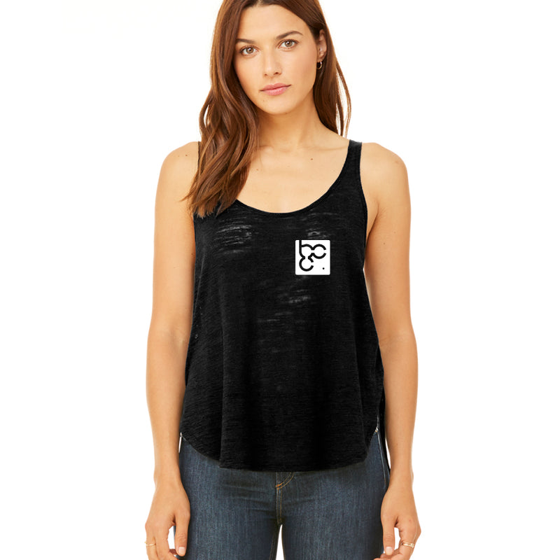 Bootcamp Coach - Flowy Slide Slit Tank