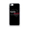 Body-World - iPhone Case