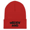 WolvenKind Red Cuff Beanie