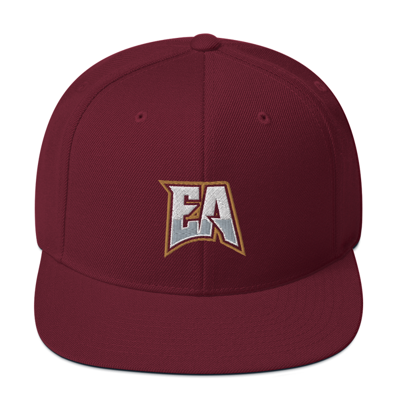 EA Snapback Hat geborduurd logo
