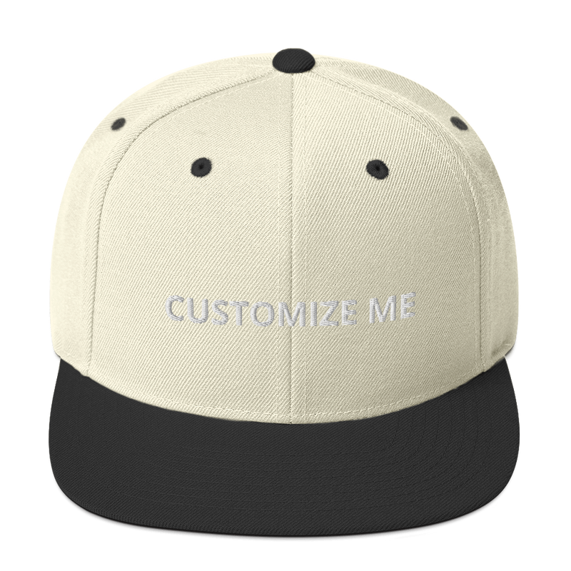 DIY - Snapback Hat - Embroidery