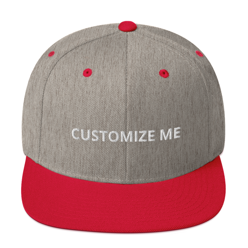 DIY - Snapback Hat - Embroidery