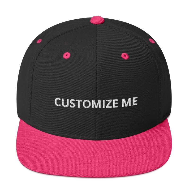 DIY - Snapback Hat - Embroidery