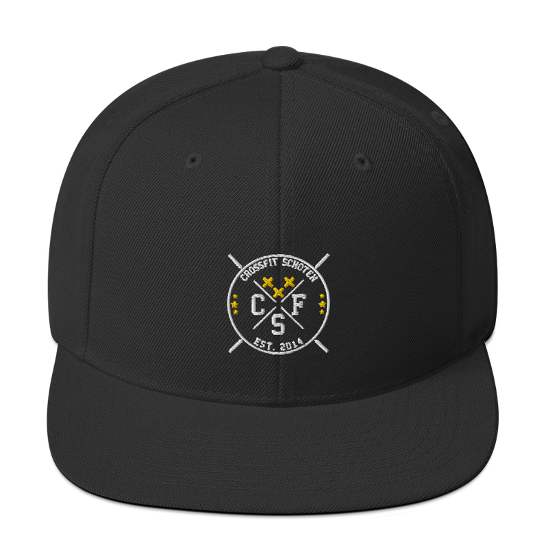 Crossfit Schoten Snapback Hat Embroidery Charles Sportswear